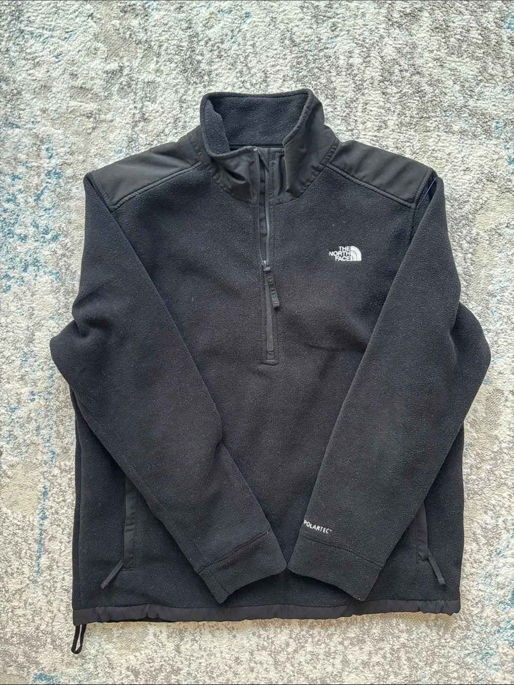 The North Face Black Quarter-Zip Polartec Fleece Pullover